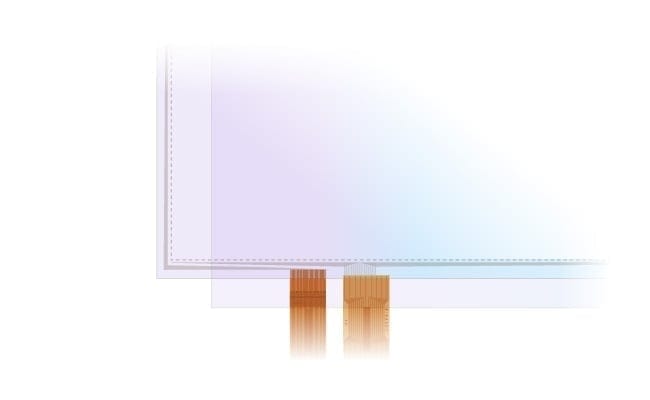 フィルムセンサー採用静電容量タッチパネル