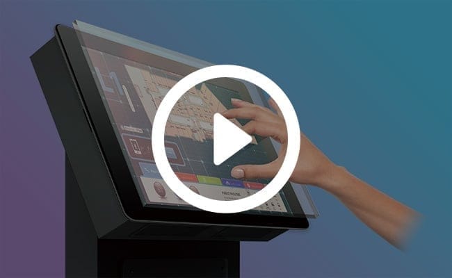 Touch Operation is Possible through Acrylic & Air-Layer