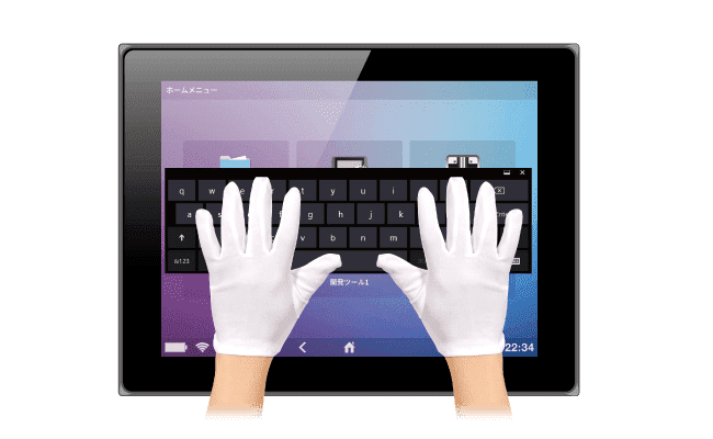 Corresponding Sensitivity Adjustment that can be used even with Gloves