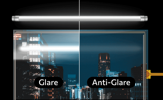 Anti-Glare Film to Reduce Glare