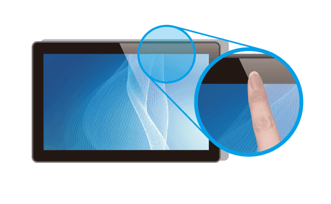 Bezel-less and smart flat surfaces are possible